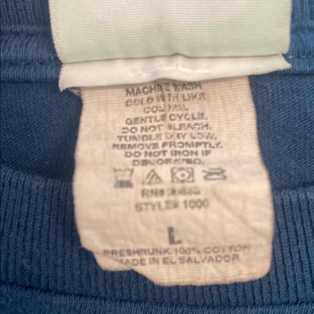 Vintage 2005 The Beatles Abbey Road T Shirt Apple Corps Ltd Size Small Blue - Picture 3 of 5